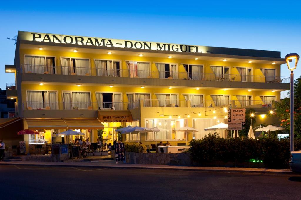 Panorama Hotel Port de Pollenca Bagian luar foto